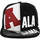 EMBROIDERY DETAIL 6 PANEL VISOR SNAPBACK CAP