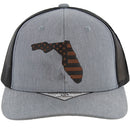 US STATE PATCH 6-PANEL TRUCKER SNAPBACK CAP