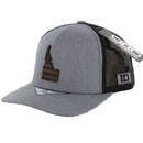 US STATE PATCH 6-PANEL TRUCKER SNAPBACK CAP