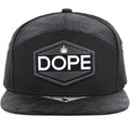 DOPE RUBBER PATCH FRONT NYLON SNAPBACK CAP