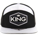 KING RUBBER PATCH FRONT NYLON SNAPBACK CAP
