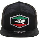 EN MX RUBBER PATCH FRONT NYLON SNAPBACK CAP