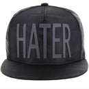 HATER RUBBER PATCH DETAIL CAMO NYLON SNAPBACK CAP