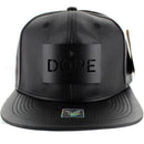 DOPE METAL PATCH DETAILING PU SNAPBACK CAP