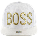 BOSS HIGH FREQUENCY CAMO VISOR SNAPBACK CAP
