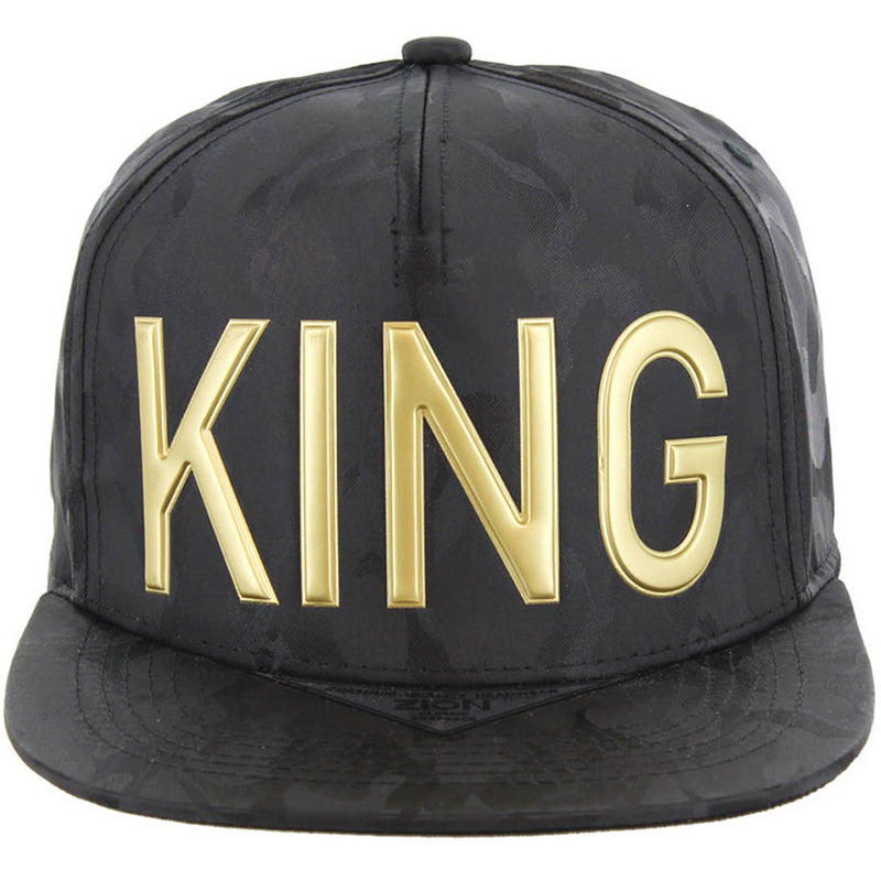 KING HIGH FREQUENCY CAMO VISOR SNAPBACK CAP