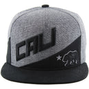 EMBROIDERY DETAIL COTTON SNAPBACK CAP