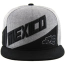 EMBROIDERY DETAIL COTTON SNAPBACK CAP