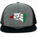 HECHO EMBROIDERY DETAIL TRUCKER SNAPBACK CAP