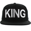 METALLIC THREAD EMBROIDERY DETAILING SNAPBACK CAP