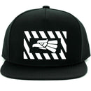 HECHO RUBBER PATCH DETAILING NYLON SNAPBACK CAP