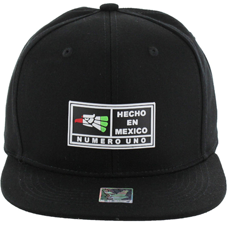 HECHO RUBBER PATCH FRONT SNAPBACK CAP