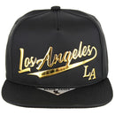 GOLD PATCH DETAILING MATT PU TRUCKER CAP