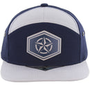 STAR PU PATCH 7 PANEL VISOR SNAPBACK CAP