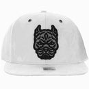 PITBULL CAMO EMBROIDERY VISOR SNAPBACK CAP