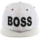 BOSS CAMO EMBROIDERY VISOR SNAPBACK CAP