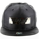 HECHO METAL PATCH DETAILING CAMO NYLON SNAPBACK CAP