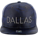 DALLAS EMBROIDERY DETAIL NYLON SNAPBACK CAP