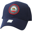 CALI BEAR PATCH DETAIL CURVED SNAPBACK BALL CAP