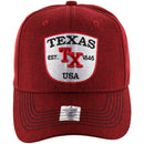 TEXAS PATCH DETAILING CURVED SNAPBACK BALL CAP