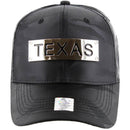 TEXAS METAL PATCH DETAILING CAMO NYLON SNAPBACK BALL CAP